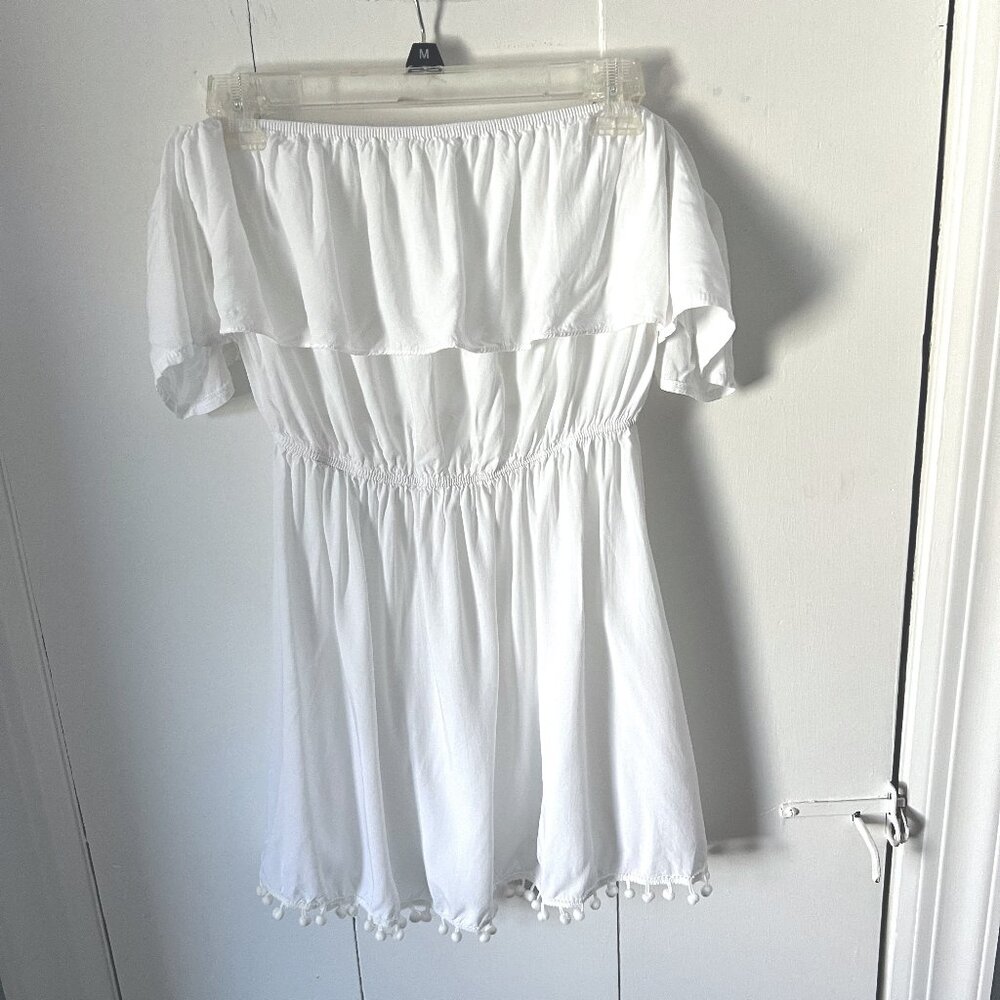 NUZYZ Off-Shoulder Mini Dress
